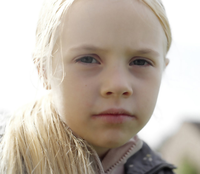 Portrait photo of a child