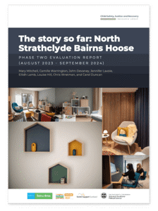 Cover of the publication: North Strathclyde Bairns Hoose Evaluation, phase two report