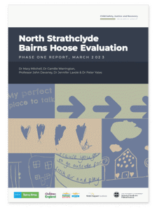 Cover of the North Strathclyde Bairns Hoose Evaluation, phase one report