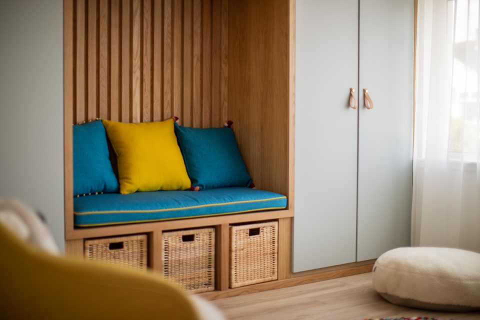 Image of seating and cushion details