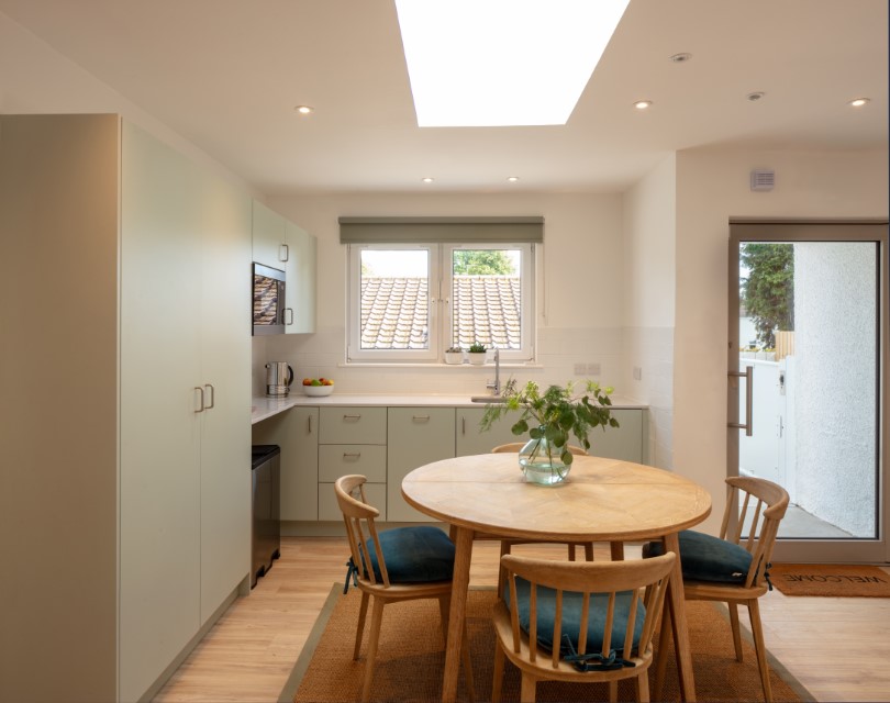 View of the kitchen at Bairns Hoose