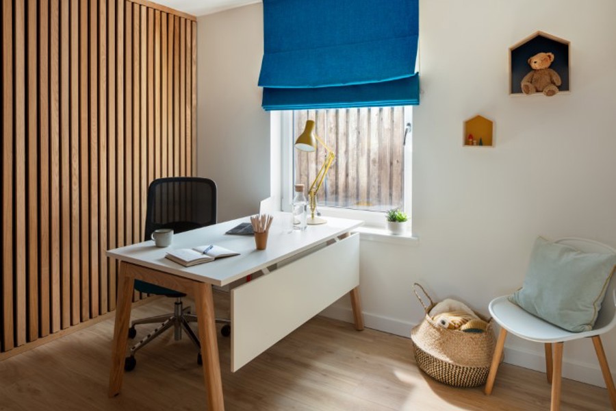 Image of the office area at Bairns Hoose